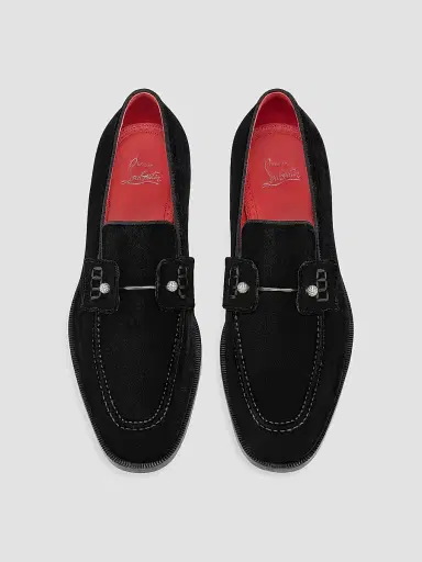 Christian Louboutin Men's Chambelimoc Night Strass Loafers - Black - Size 13.5 | Thumbnail 4 Christian Louboutin Men's Chambelimoc Night Strass Loafers - Black - Size 13.5 | Thumbnail 4