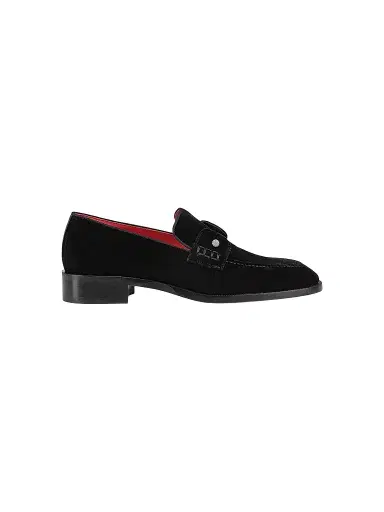 Christian Louboutin Men's Chambelimoc Night Strass Loafers - Black - Size 13.5 | Thumbnail 1 Christian Louboutin Men's Chambelimoc Night Strass Loafers - Black - Size 13.5 | Thumbnail 1