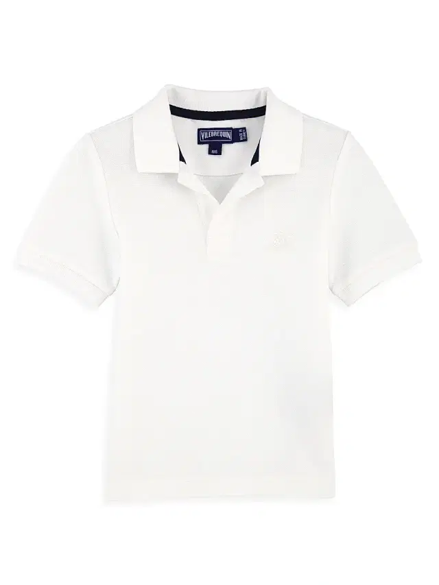 Vilebrequin Little Kid's & Kid's Cotton Pique Polo Shirt - White