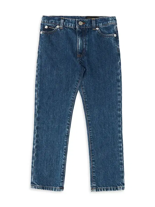 Dolce & Gabbana Little Kid's & Kid's Straight-Leg Jeans - Sea Blue