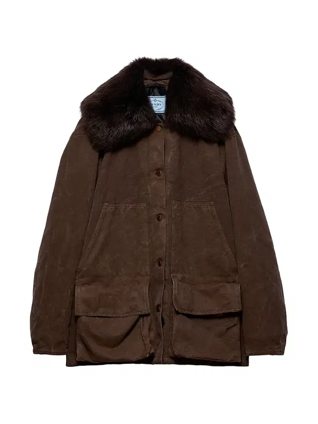 Women's Canvas Jacket - Brown