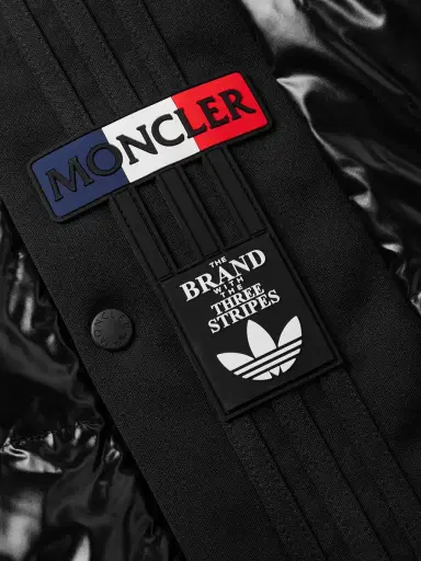 Moncler Genius adidas Originals Straight-Leg Tech Jersey-Trimmed Quilted Glossed-Shell Down Shorts - Men | Thumbnail 4 Moncler Genius adidas Originals Straight-Leg Tech Jersey-Trimmed Quilted Glossed-Shell Down Shorts - Men | Thumbnail 4