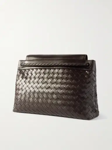 Bottega Veneta Andiamo Medium Intrecciato Leather Tote Bag - Men | Thumbnail 3 Bottega Veneta Andiamo Medium Intrecciato Leather Tote Bag - Men | Thumbnail 3