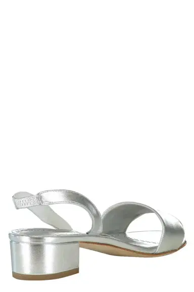 Manolo Blahnik Patopia Slingback Sandal - Silver | Thumbnail 5