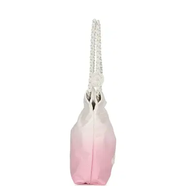 Chanel Chanel Mini 22 Bag Pink and White Ombre Calfskin Lacquered Metal Hardware | Thumbnail 3 Chanel Chanel Mini 22 Bag Pink and White Ombre Calfskin Lacquered Metal Hardware | Thumbnail 3