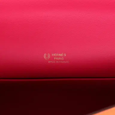 HERMÈS Hermes Special Order (HSS) Kelly Pochette Orange Verso Swift Gold Hardware | Thumbnail 8 HERMÈS Hermes Special Order (HSS) Kelly Pochette Orange Verso Swift Gold Hardware | Thumbnail 8