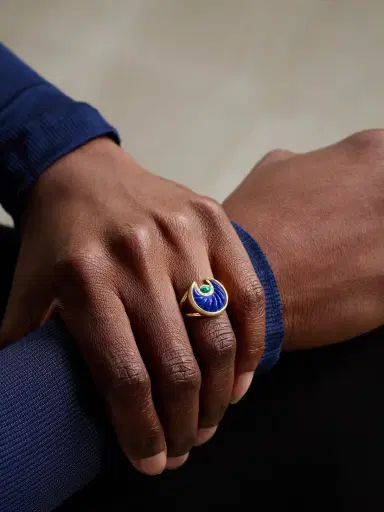 L’Atelier Nawbar Circus Moon Small 18-karat Gold Multi-stone Ring | Thumbnail 2 L’Atelier Nawbar Circus Moon Small 18-karat Gold Multi-stone Ring | Thumbnail 2