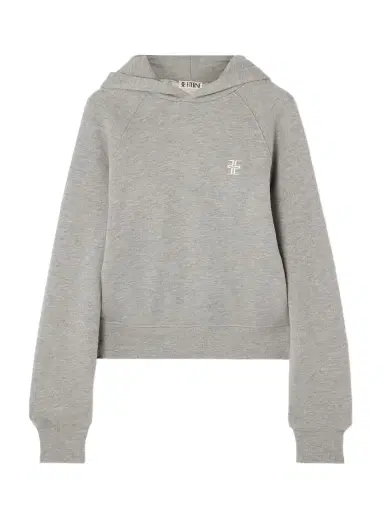 ÉTERNE Embroidered Cotton-blend Hoodie | Thumbnail 1 ÉTERNE Embroidered Cotton-blend Hoodie | Thumbnail 1