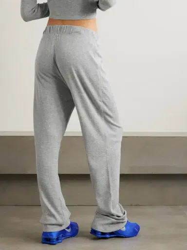 ÉTERNE Waffle-knit Jersey Track Pants | Thumbnail 3 ÉTERNE Waffle-knit Jersey Track Pants | Thumbnail 3