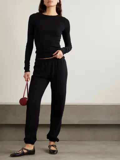 ÉTERNE Ribbed Jersey T-shirt | Thumbnail 2