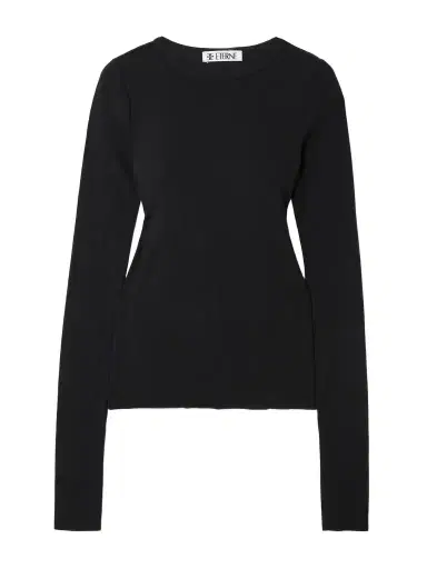 ÉTERNE Ribbed Jersey T-shirt | Thumbnail 1