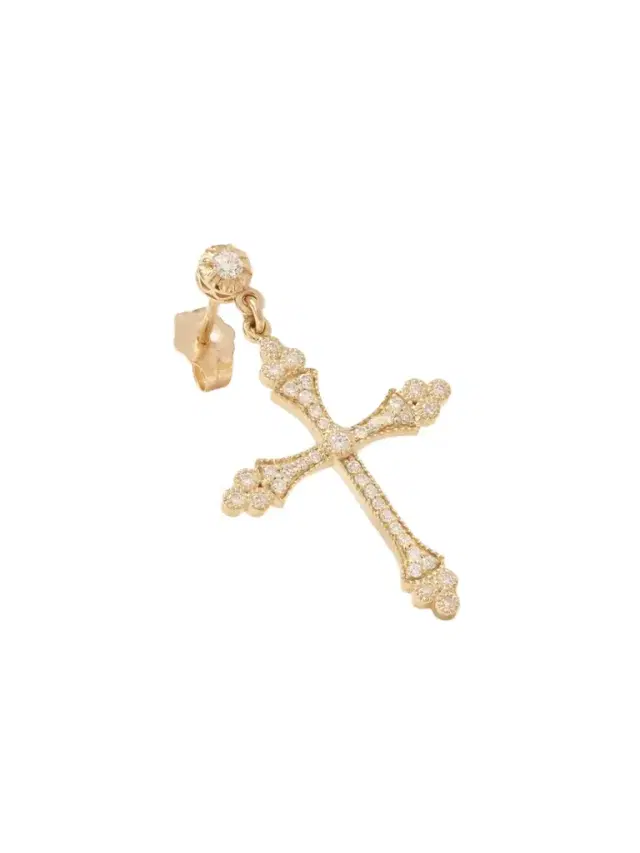 Sophia 14-karat Gold Diamond Single Earring