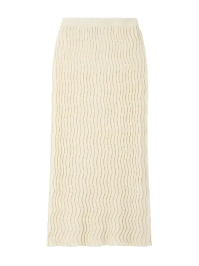 Ribbed Wool Maxi Skirt