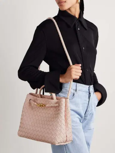 Bottega Veneta Andiamo Medium Intrecciato Leather Tote | Thumbnail 6 Bottega Veneta Andiamo Medium Intrecciato Leather Tote | Thumbnail 6