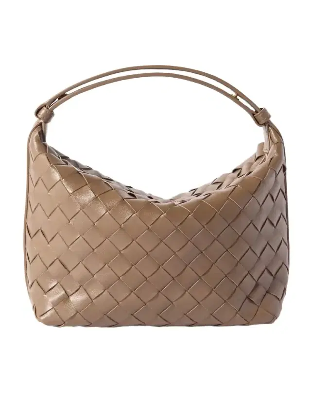 Wallace Mini Intrecciato Leather Shoulder Bag