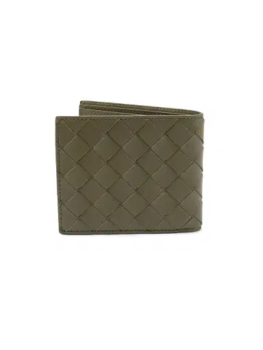 Bottega Veneta Men's Intrecciato Leather Bifold Wallet | Thumbnail 2