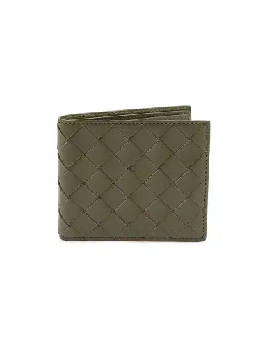 Bottega Veneta Men's Intrecciato Leather Bifold Wallet | Thumbnail 1