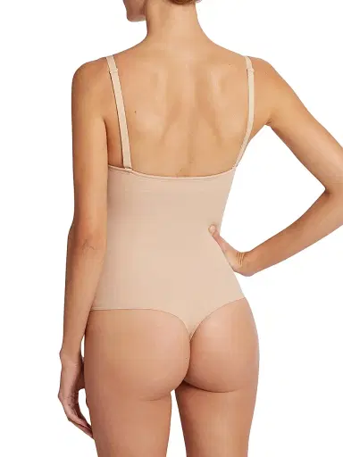 Wolford Women's Mat de Luxe Thong Bodysuit - Black | Thumbnail 3 Wolford Women's Mat de Luxe Thong Bodysuit - Black | Thumbnail 3