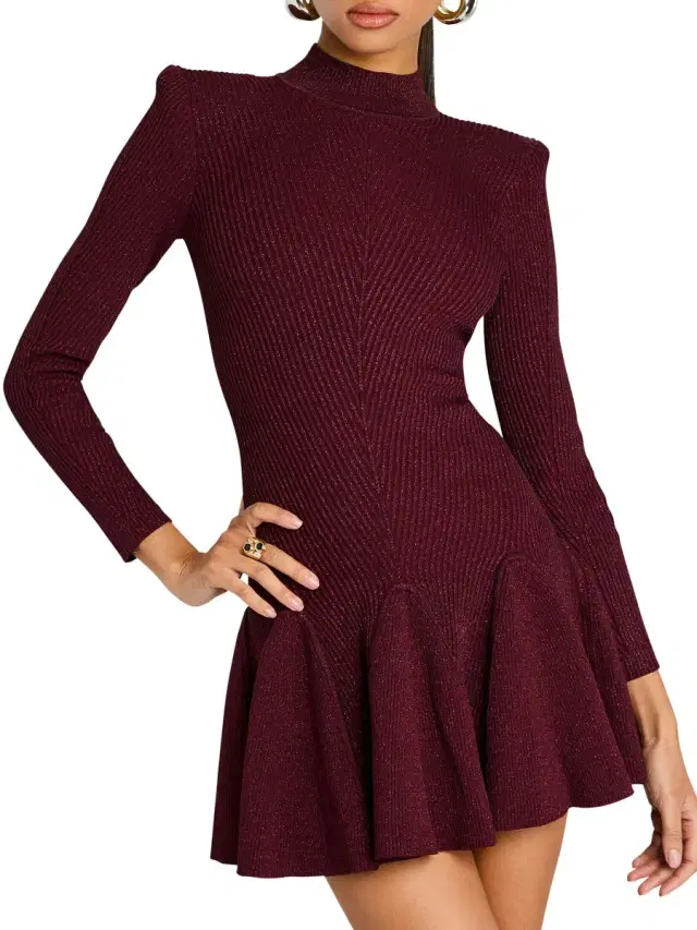 Women's Sydonie Knit Dress - Port