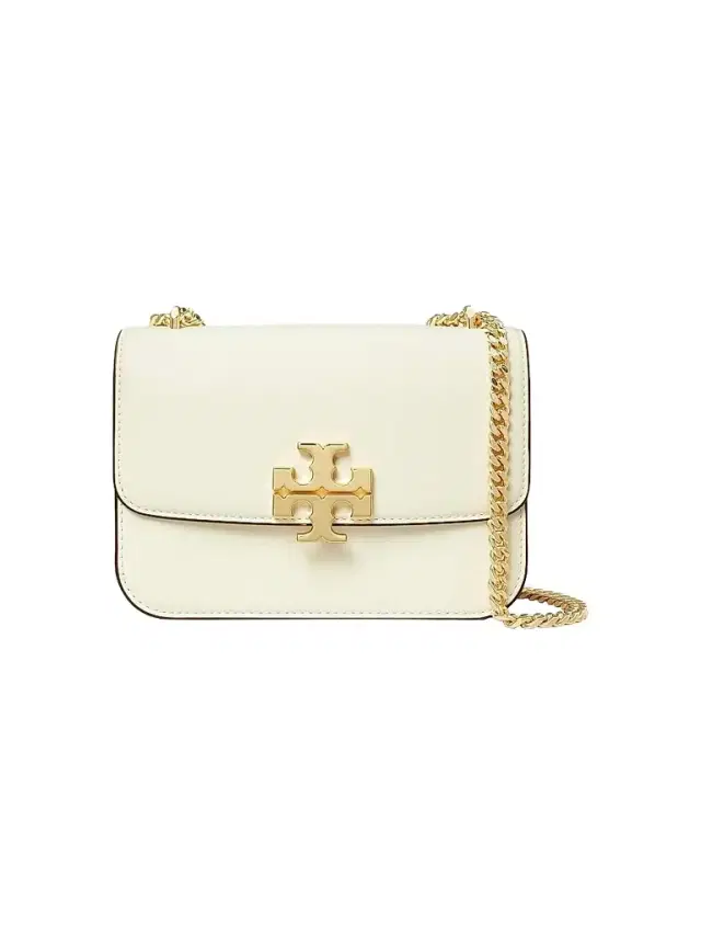 Tory Burch Women's  Eleanor Square Leather Shoulder Bag - Warm White
