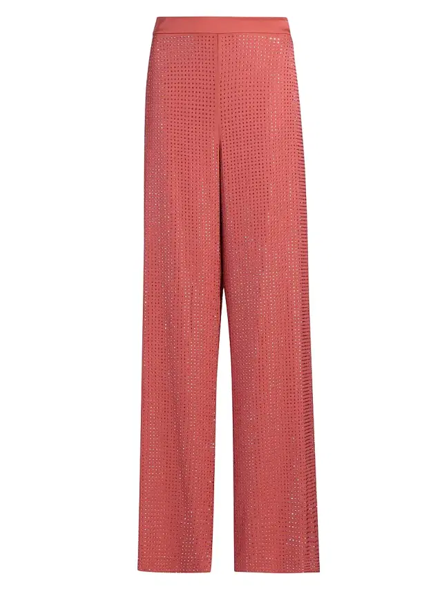Women's Poppi Hotfix Pants - Soft Peach