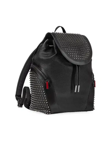 Christian Louboutin Men's Funky Calfskin Backpack - Black | Thumbnail 2