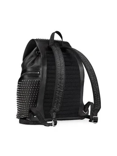 Christian Louboutin Men's Funky Calfskin Backpack - Black | Thumbnail 3