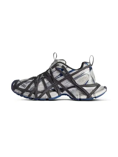 Balenciaga Men's 3XL Extreme Lace Sneakers - White Multicolor - Size 13 | Thumbnail 7 Balenciaga Men's 3XL Extreme Lace Sneakers - White Multicolor - Size 13 | Thumbnail 7
