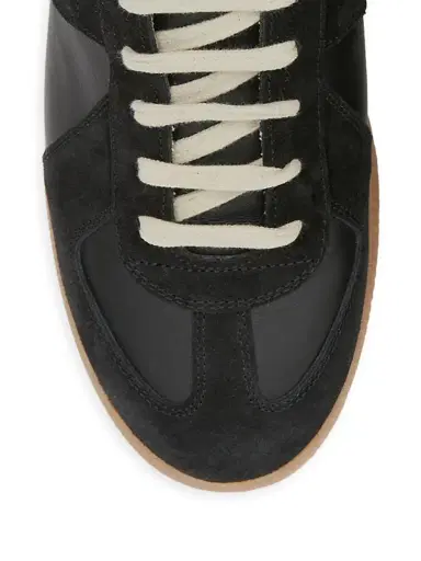 Maison Margiela Men's Replica Leather & Suede Sneakers | Thumbnail 4 Maison Margiela Men's Replica Leather & Suede Sneakers | Thumbnail 4