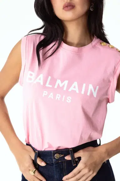 Balmain Sleeveless Tank Top | Thumbnail 2