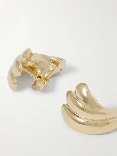 LIÉ STUDIO The Magda Gold-tone Earrings | Thumbnail 3
