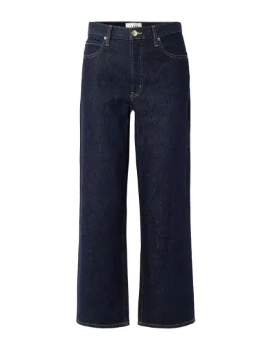 Frame The Hang Cropped High-rise Straight-leg Jeans | Thumbnail 1 Frame The Hang Cropped High-rise Straight-leg Jeans | Thumbnail 1