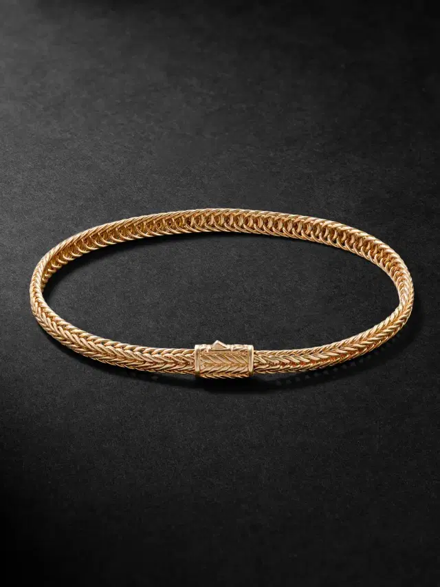 John Hardy Kami Gold Chain Bracelet - Men
