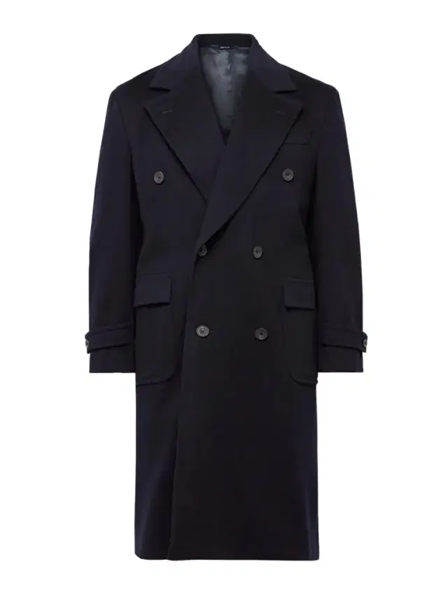 Double-Breasted Wool and Cashmere-Blend Felt Overcoat - Men