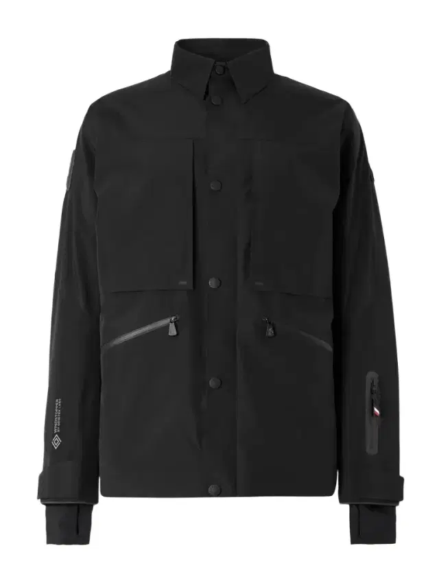 Moncler Grenoble Gorner Logo-Appliquéd Padded WINDSTOPPER® by GORE-TEX LABS Shirt Jacket - Men