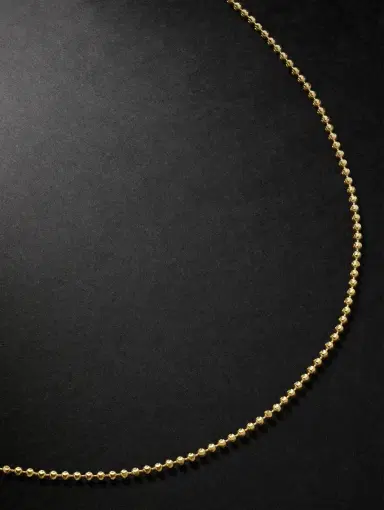 Alex Moss New York 20-inch 14-Karat Gold Ball Chain Necklace - Men | Thumbnail 1 Alex Moss New York 20-inch 14-Karat Gold Ball Chain Necklace - Men | Thumbnail 1