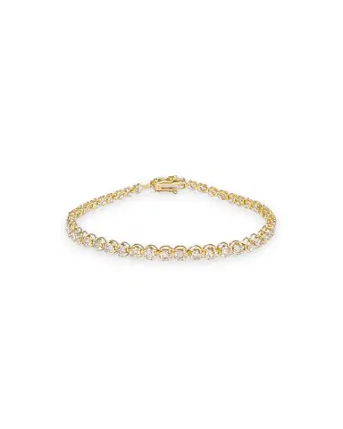 Wish Fine Jewelry 3.0ct Diamond 18K Gold Bracelet | Thumbnail 1