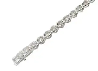 Wish Fine Jewelry 3.0ct Diamond 18K Gold Bracelet | Thumbnail 1