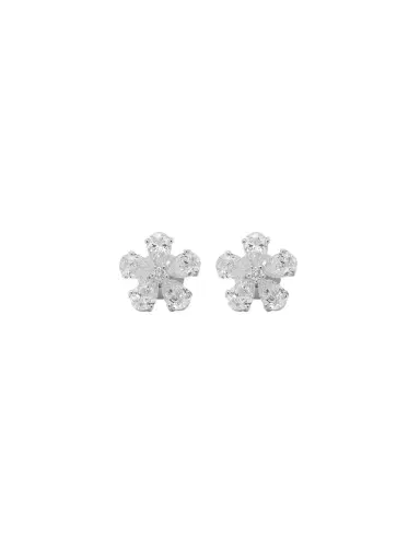 Wish Fine Jewelry 3.11ct Diamond 14K Gold Pear Shaped Petals Earrings | Thumbnail 1 Wish Fine Jewelry 3.11ct Diamond 14K Gold Pear Shaped Petals Earrings | Thumbnail 1