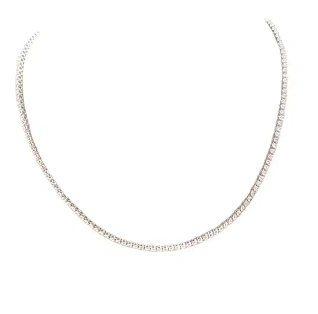 Wish Fine Jewelry 4.0cts Diamond Tennis Necklace