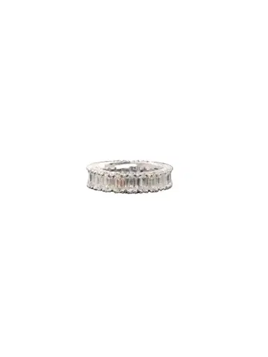 Wish Fine Jewelry 4.50cts Diamond 18K Gold Eternity Ring | Thumbnail 1 Wish Fine Jewelry 4.50cts Diamond 18K Gold Eternity Ring | Thumbnail 1