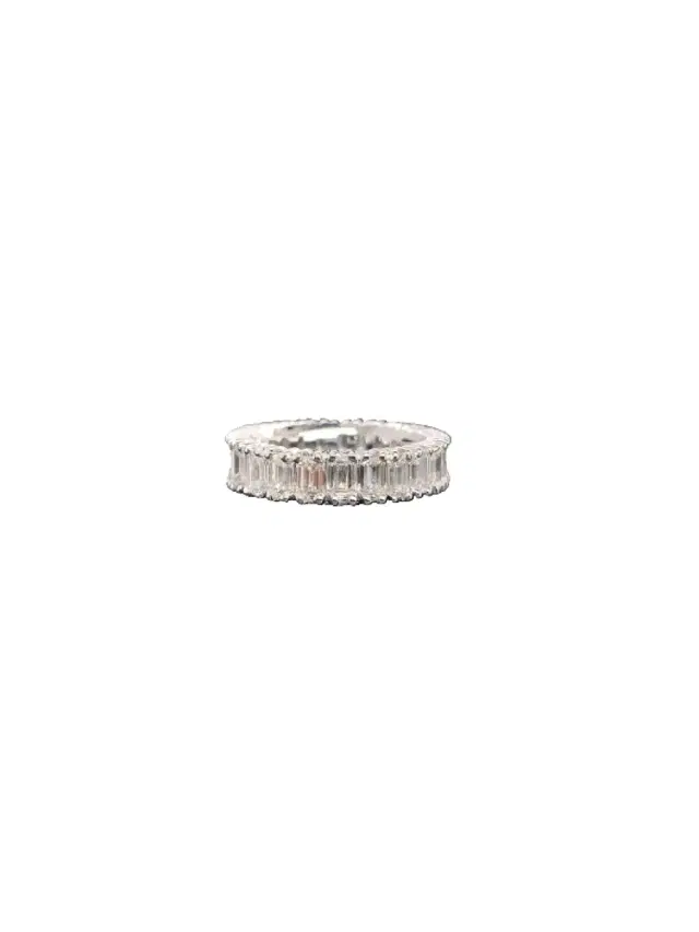Wish Fine Jewelry 4.50cts  Diamond 18K Gold Eternity Ring