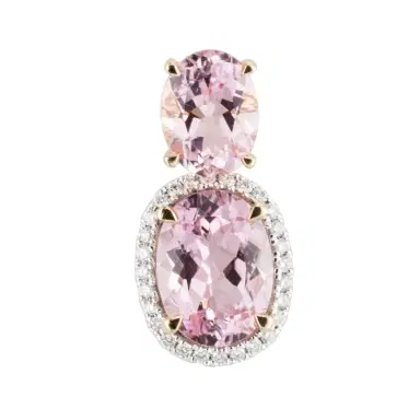 Wish Fine Jewelry 4.71cts Diamond Tourmaline 18K Gold Pendant | Thumbnail 1 Wish Fine Jewelry 4.71cts Diamond Tourmaline 18K Gold Pendant | Thumbnail 1