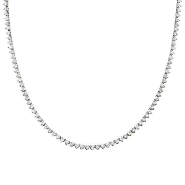 Wish Fine Jewelry 5.18cts Diamond 18K Gold Jenny Necklace