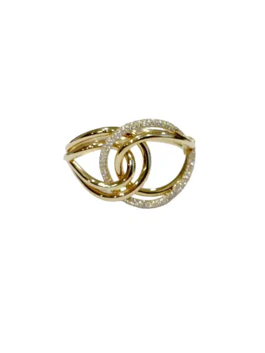 Wish Fine Jewelry 5.5ct Diamond 18K Gold Bangle Bracelet | Thumbnail 2