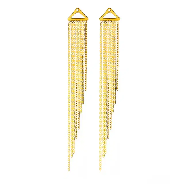 Wish Fine Jewelry Ana Rocha E Appolinario 18K Gold Eight Fringes Backing For Earrings