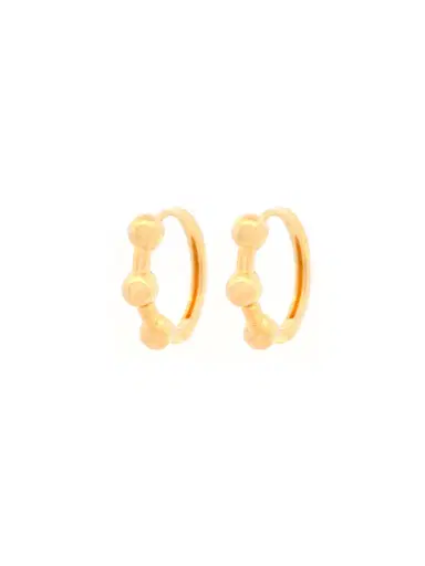 Wish Fine Jewelry Bead Hoop 2,75g Yellow Gold | Thumbnail 1