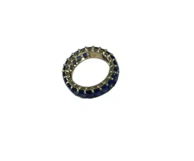 Wish Fine Jewelry Blue Sapphire 14K Ring | Thumbnail 1 Wish Fine Jewelry Blue Sapphire 14K Ring | Thumbnail 1