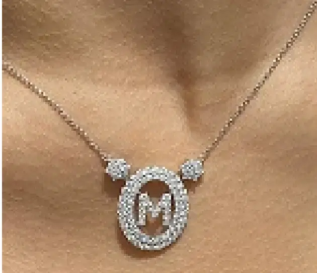 Wish Fine Jewelry Brilhante_letra "M"_KW