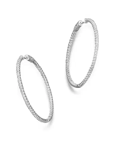 Wish Fine Jewelry Diamond Hoop | Thumbnail 1